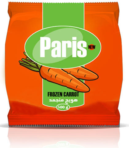 Frozen Carrot (450 gr)